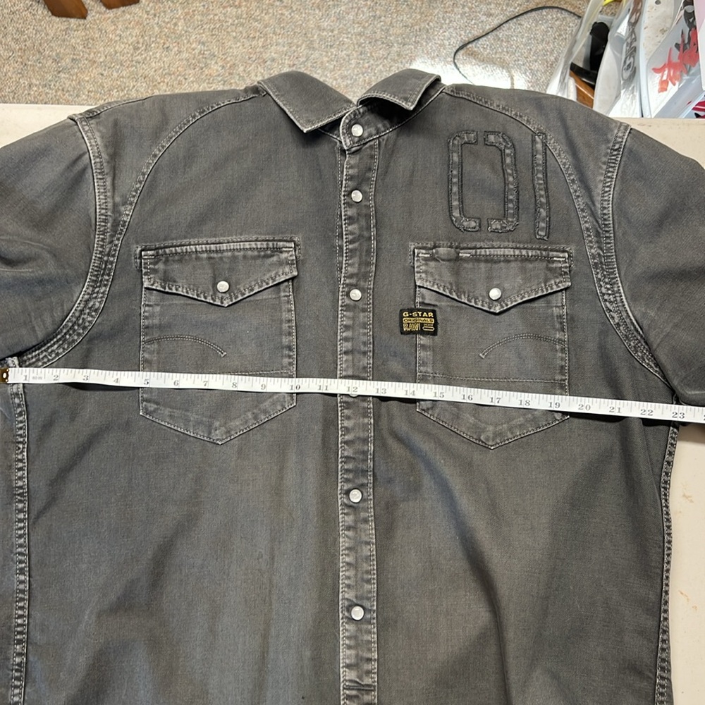GStar Raw Denim Button Down Shirt - Picture 9 of 9